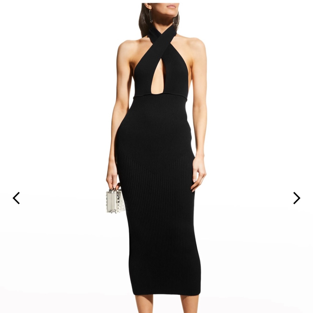 Black Midi Dress
